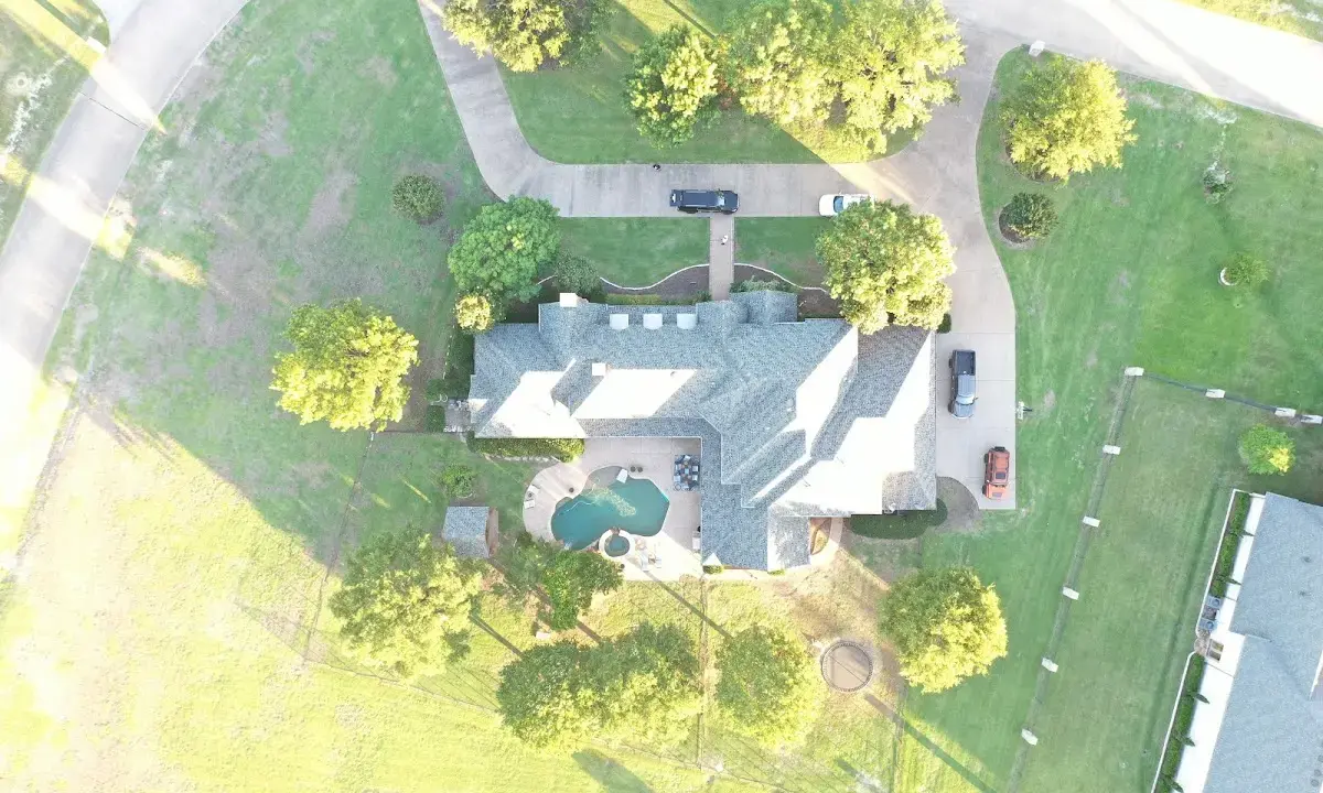 New shingle roof installation on a home in Dayton